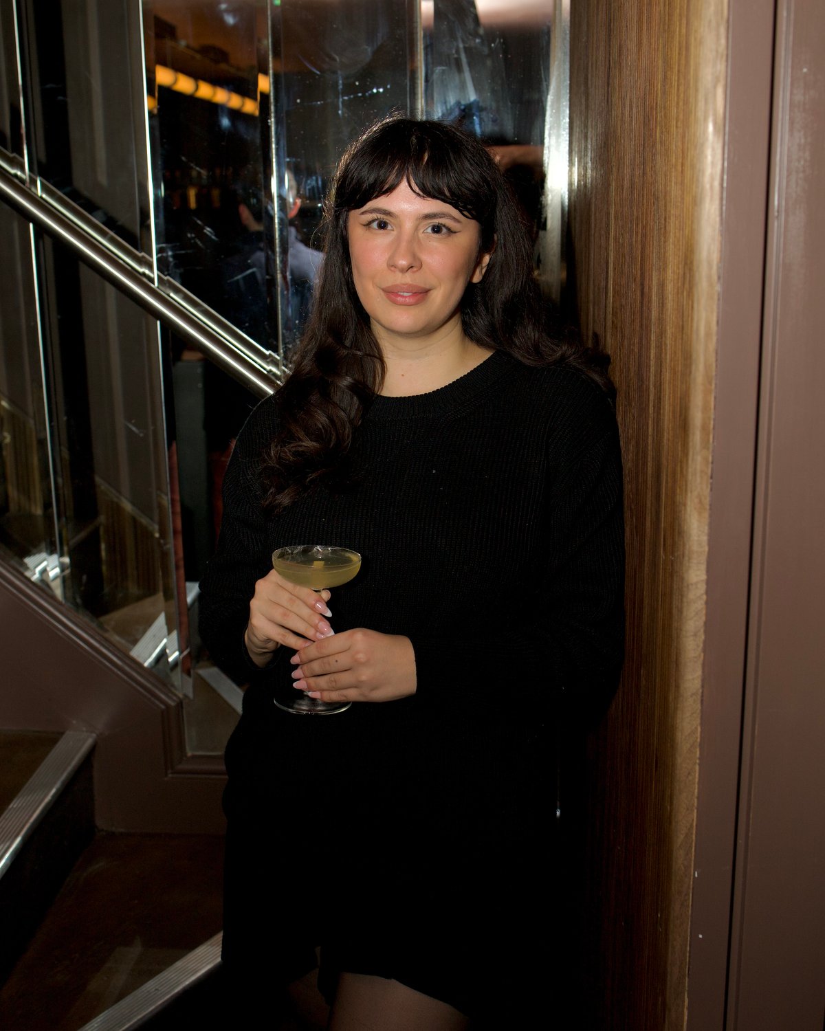 Hannah Crosbie at the cato press launch in Covent Garden