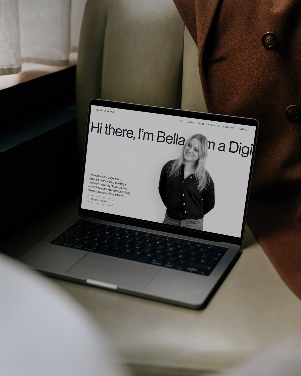 Isabella Vranic mockup