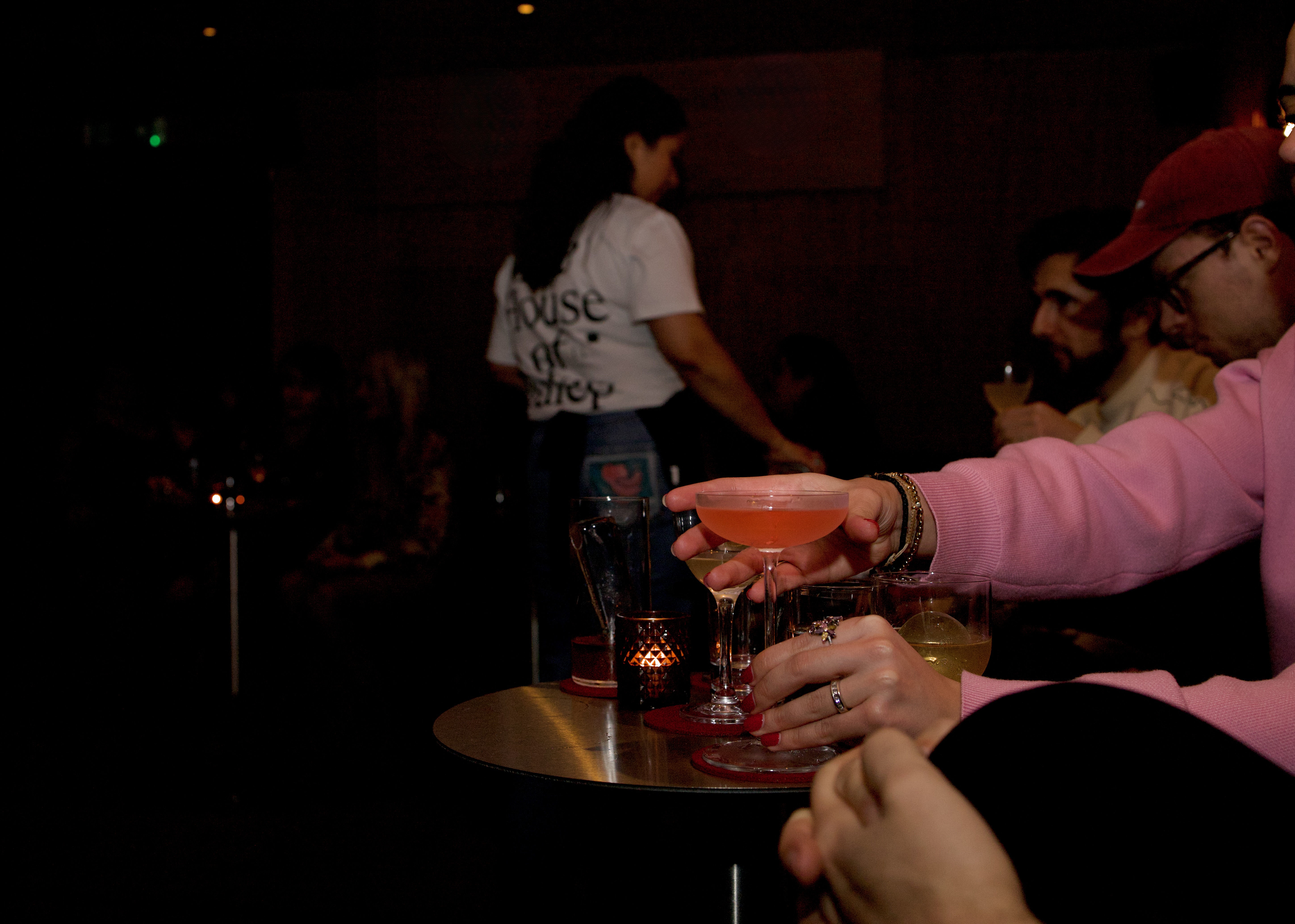 An intimate cocktail bar