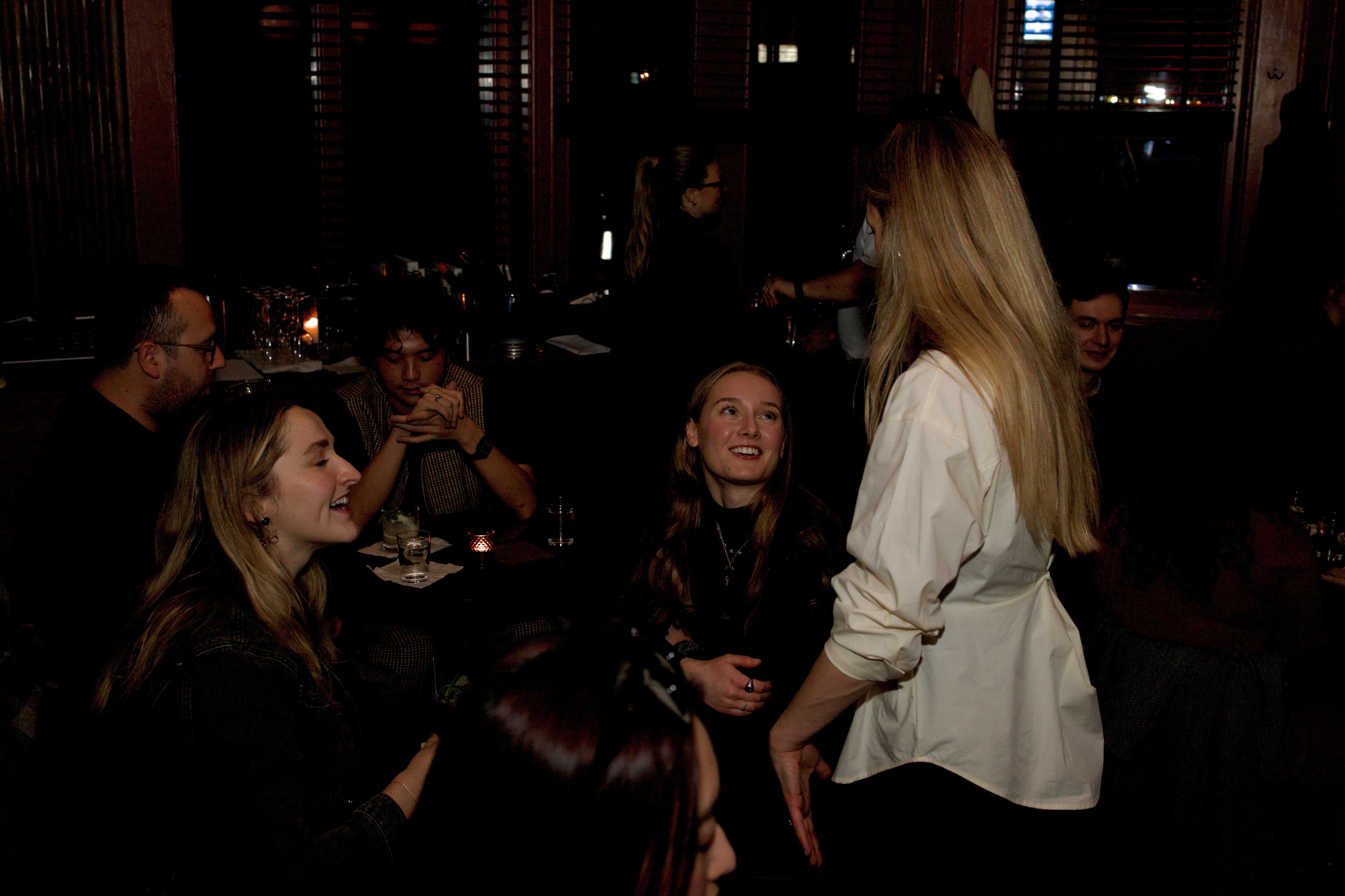 Some guests enjoying The House of Julep in Covent Garden